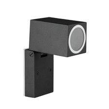 Applique LED da Esterno GU10 Parete Muro Faretto Lampada Nero IP44 V-TAC VT-7611