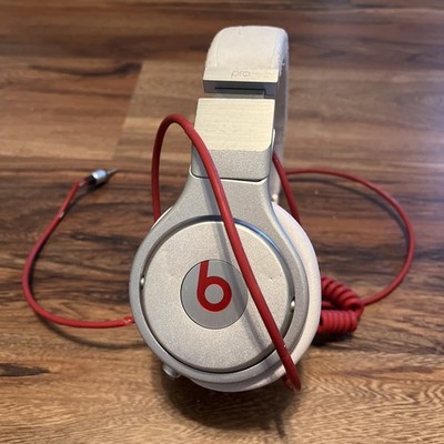 Monster Beats by Dr. Dre Pro Beats Over the Ear Headphones Silver Black Color