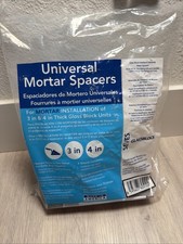 New Seves Universal Mortar Spacers for glass block installation - bag of 24 