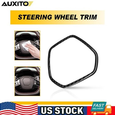 Steering Wheel Carbon Fiber Frame Trim Fit Corvette C8 2020 2021 2022 2023 2025