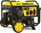 Champion 5,000 W Tri Fuel Gas Portable Generator with CO Sensor, Electric Start