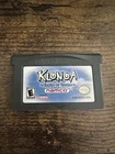 Klonoa: Empire of Dreams Nintendo Game Boy Advance Authentic Not Tested