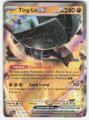Pokemon Ting-Lu ex SV02: Paldea Evolved #127/193 NM