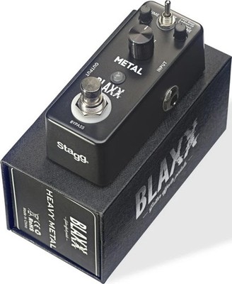 BLAXX 3-mode Metal pedal for electric guitar