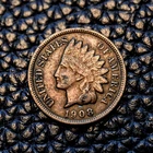 1908 - P Indian Cent ~ FINE (F / FN) Condition ~ COMBINED SHIPPING!