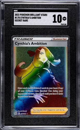 Cynthia's Ambition graded SGC 10 for sale on eBay
