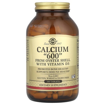 Calcium ''600'' from Oyster Shell with Vitamin D3, 240 Tablets
