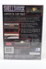Shellshock (Sega Saturn, 1995) Game (Includes Hard Shell Case )