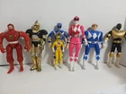 LOT OF VINTAGE MIGHTY MORPHIN POWER RANGERS ACTION FIGURES Red Ninja Beetleborg
