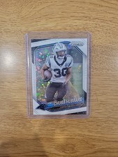 2025 Panini Prizm Football White Disco Chuba Hubbard #237 Panthers 
