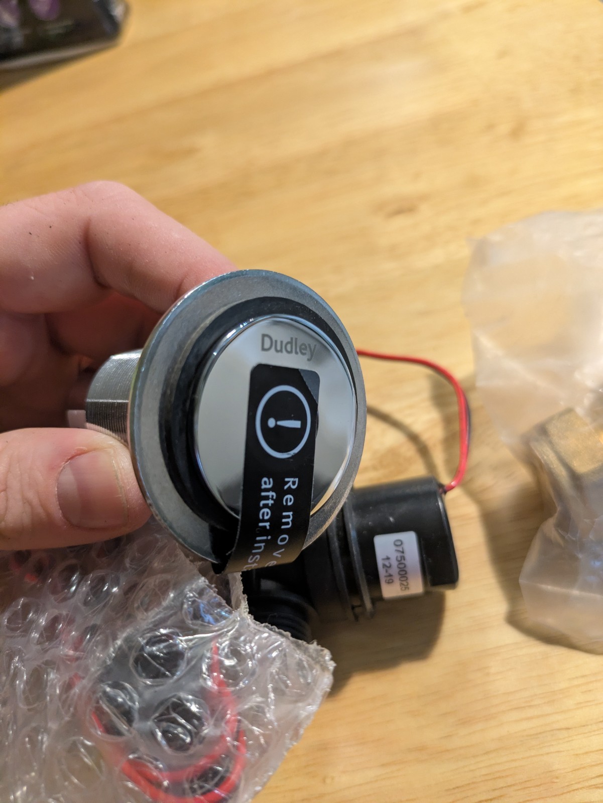 Dudley Electroflo Urinal Sensor Flush Control And Valve