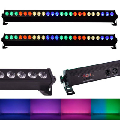PAAR - CFX Vibebar8 - 8 Segmente 24 x 3W RGB LED Sprossenwand - DMXWand Wash - SIEHE VID