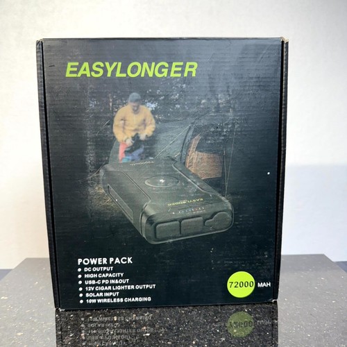 EasyLonger ES720 Power Pack High Capacity, Solar Input, 72000 mAh Universal OB