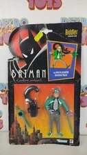 BATMAN RIDDLER ACTION FIGURE CARTOONS KENNER 1992 CARD ITALIANC COMICS