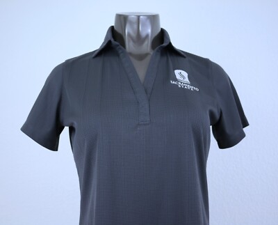 Port Authority College Hornets Sacramento CSUS Women's Short Sleeve Polo Size M