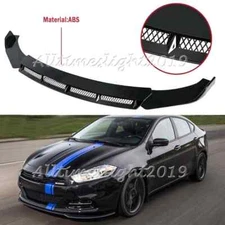 For Dodge Dart 2013-2016 Front Bumper Spoiler Splitter Spoiler Lip Kit Glossy