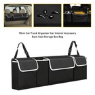 Car Organizer Oxford Trunk Accessories Interior Seat Back 4 Pocket Storage Bag