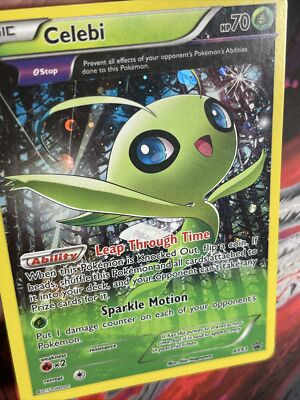 Pokémon TCG Celebi XY Black Star Promo XY93 Holo NM | eBay