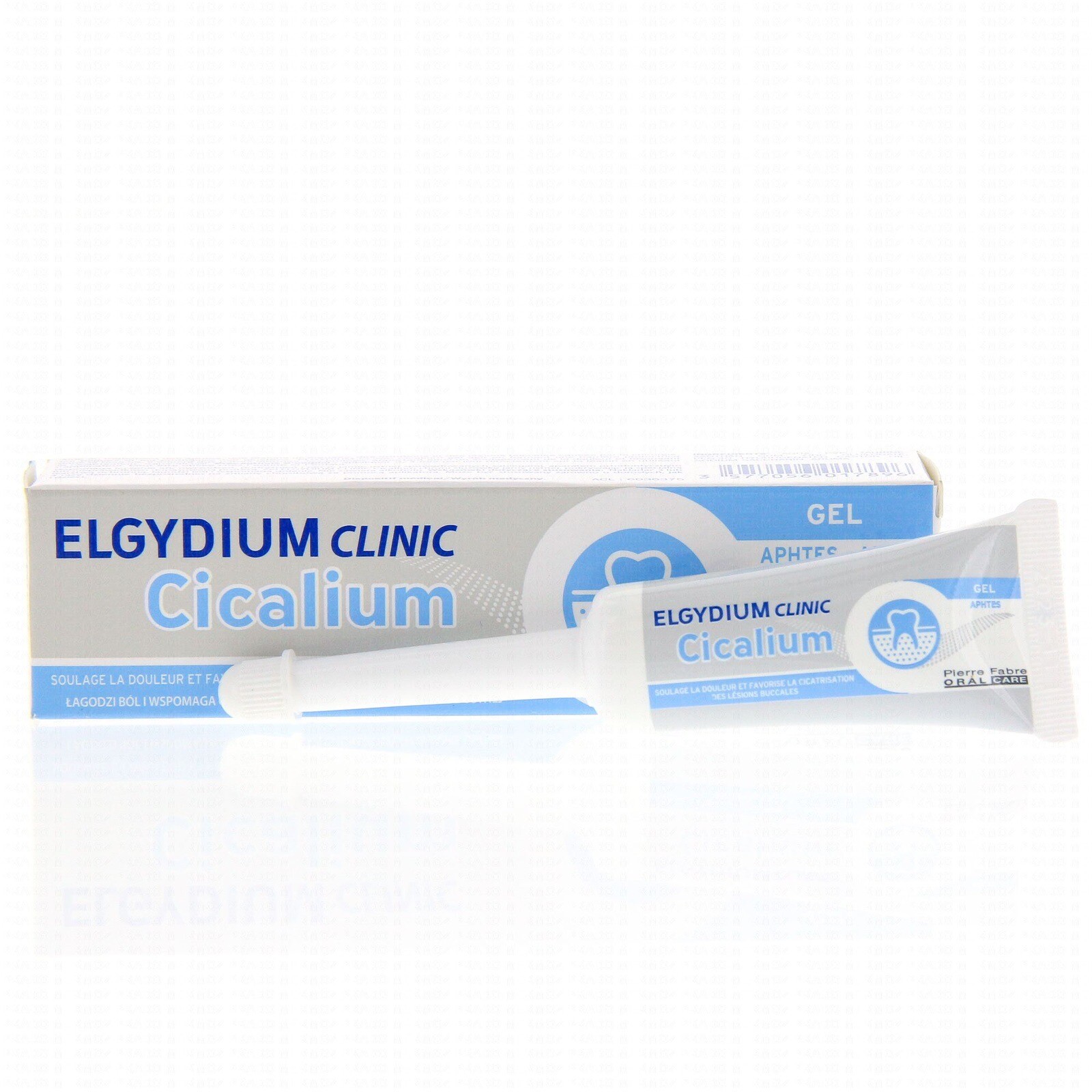 Elgydium Cicalium gel apaisant et cicatrisant pour lésions buccales et aphtes tube de 8ml