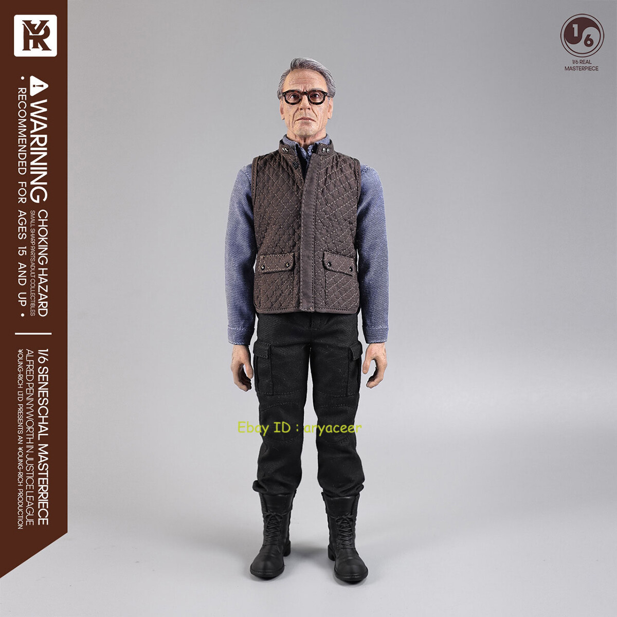 その他 YOUNGRICH TOYS 1/6 Alfred PennyWorth Youngrich Toys YR022 1/6 Alfred Pennyworth Action Figure