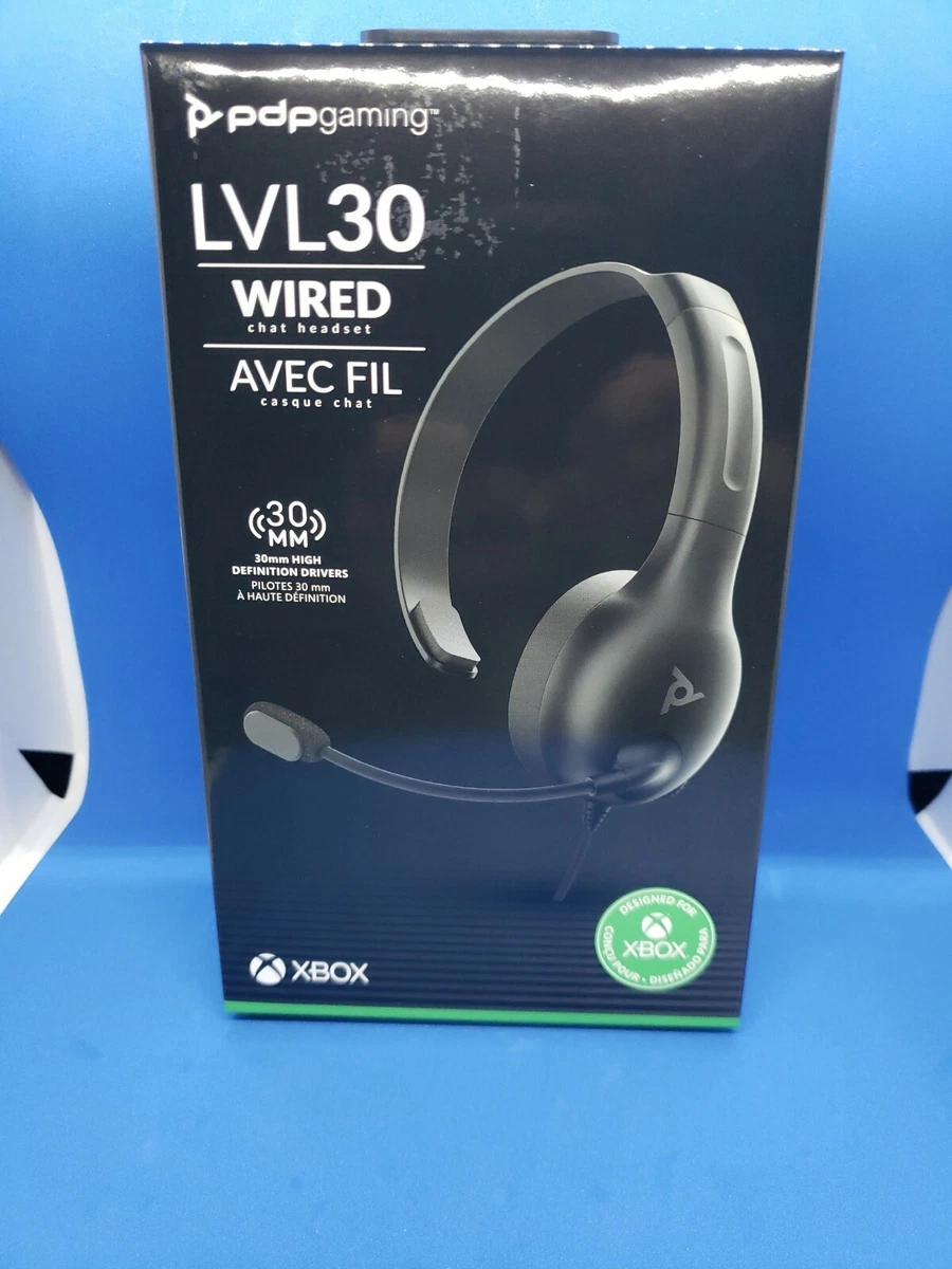 PDP LVL30 Wired Chat Headset For Xbox Series X