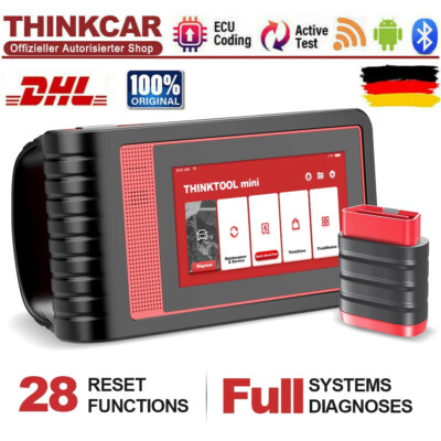Thinktool Mini Profi KFZ Diagnosegerät Auto OBD2 Scanner All SYSTEM ECU Coding