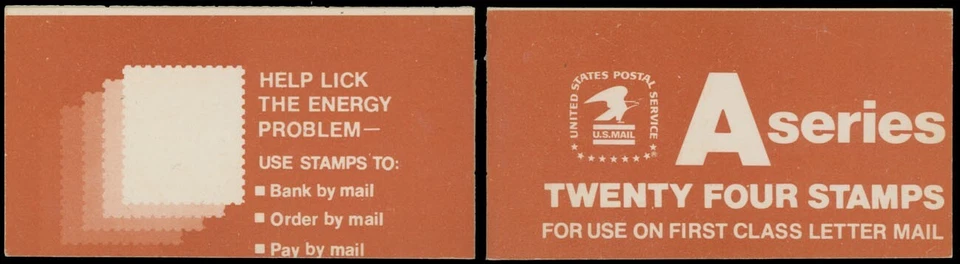 1978, EE. UU. EAGLE RATE A (15C) FOLLETO PANEL CON ERROR, CERTIFICADO, NH, SC. #1736a Foto 2 de 3