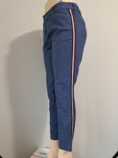 Old Navy Pixie Ankle Pants Womens Size 10 Blue Stretch 