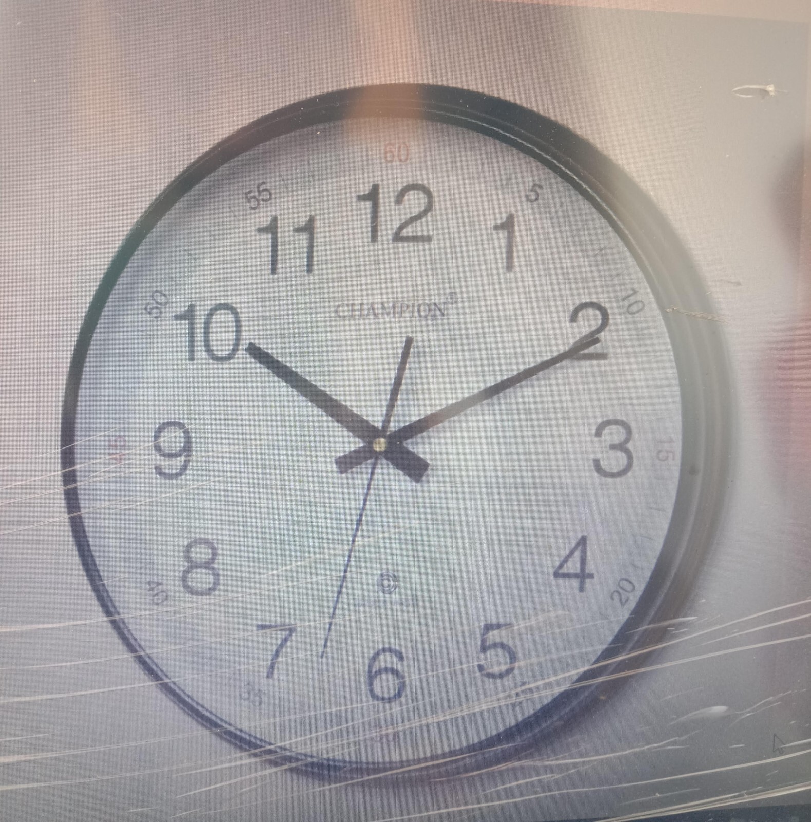 Vintage rustic wall clock with antique design-image