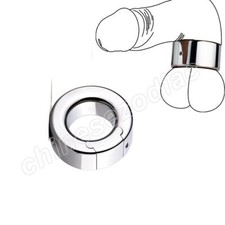 Men Ball Stretcher Weight Stainless Steel Metal Male Ring Device Restrain