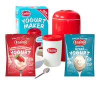 Yogurt Maker Red + Strawberries And Cream Greek Yogurt Starter on sale Yogurt Maker Red + Strawberries And Cream Greek Yogurt Starter on sale