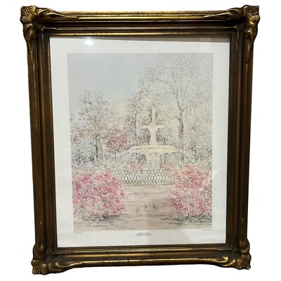 Selma Jernigan Forsyth Park Savannah Georgia Print Limited Edition 140/950