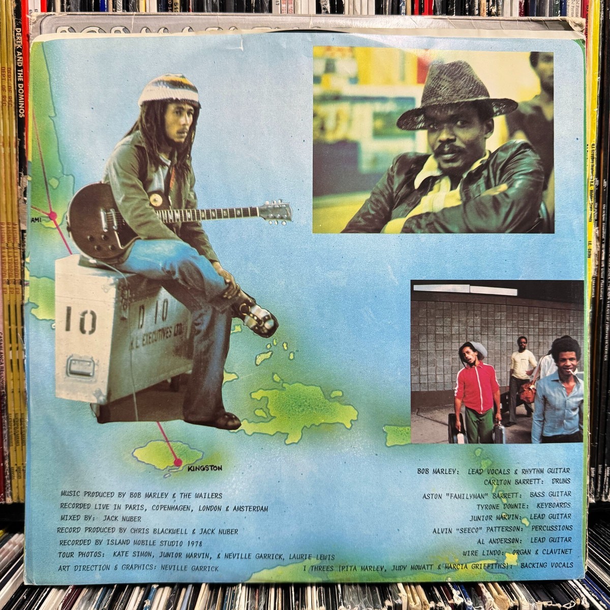 BOB MARLEY & THE WAILERS - BABYLON BY BUS (VINYL 2LP) 1978!! RARE