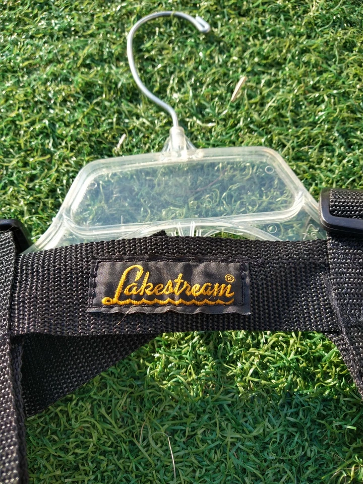 HODGMAN NEOPORENE WADERS SIZE LARGE REMOVABLE SUSPENDERS GREEN - NICE CONDITION - Image 3 of 4