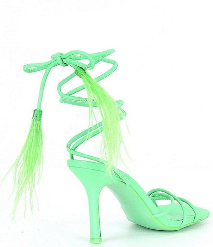 Steve Madden Bryden Neon Green Lace Up 