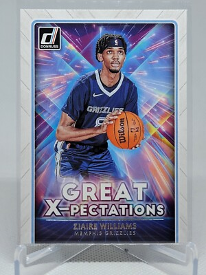 #ad 2021 22 Donruss Great X Pectations #6 Ziaire Williams Grizzlies D5A $0.99
