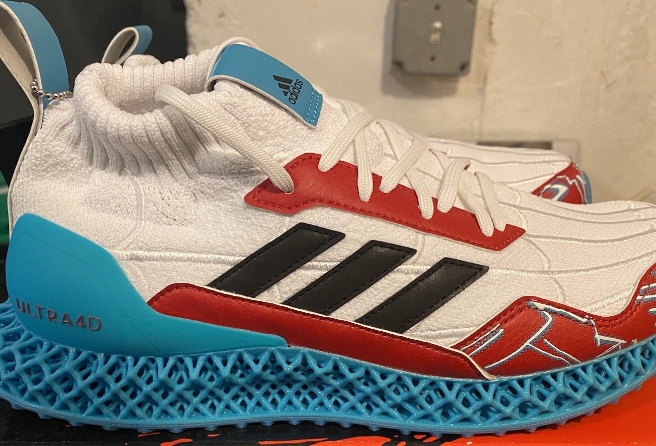 Adidas Marvel Spiderman 2 Ultra 4D Mid Mens Running Shoes White IG5342 ...