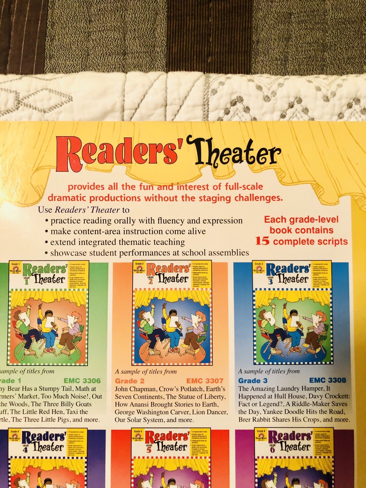Readers' Theater Ser. Readers' Theater, Grade 3 by EvanMoor (2003
