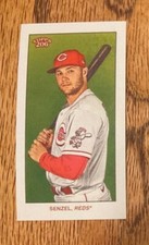 2021 Topps 206 T206 Base Back Nick Senzel Cincinnati Reds
