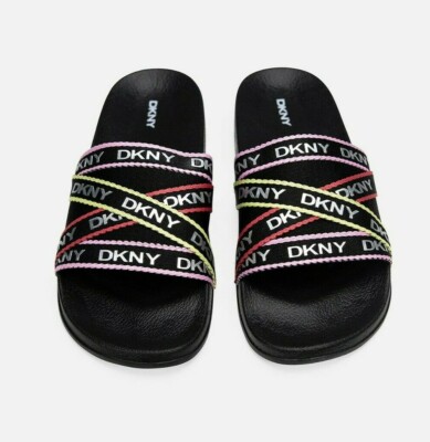 dkny womens sliders