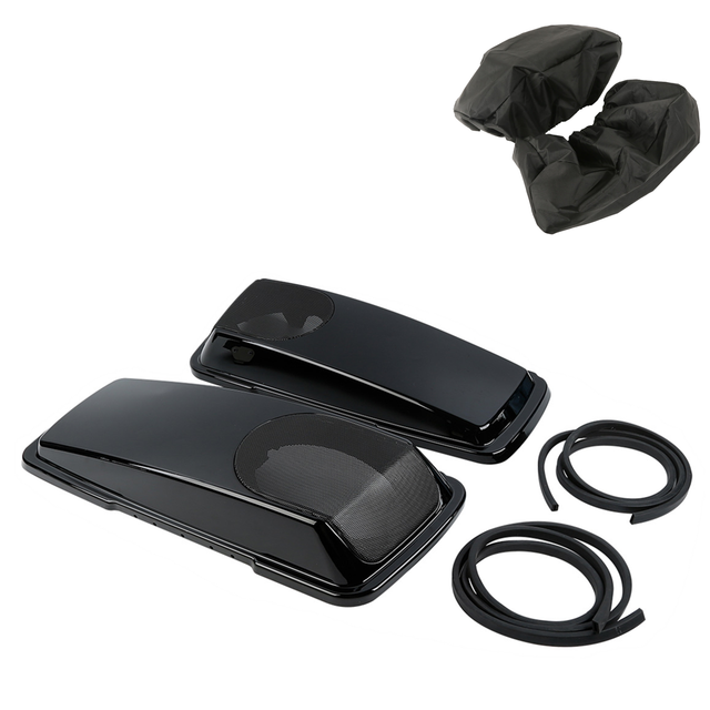 5x7'' Saddlebag Saddle Bag Speaker Lids Fit For Harley Road King Glide
