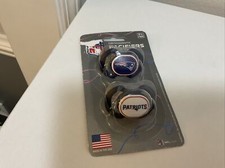 New England Patriots NFL Pacifiers - 2 Pack - Orthodontic, 3 Mo Up