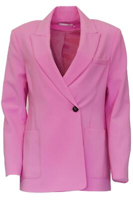 JONATHAN SIMKHAI ÜBERGROSSE CREPE BLAZER US 4 UK 8