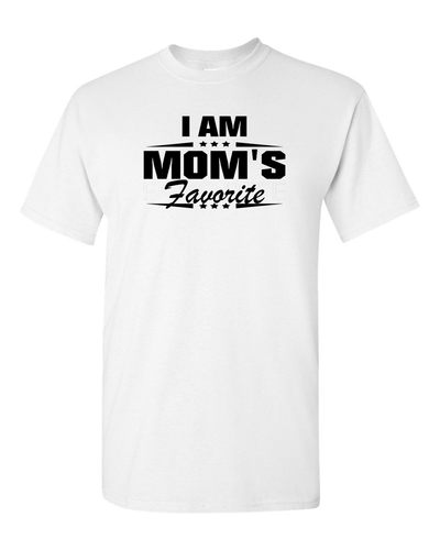 I'm Mom's Favorite T-shirt Graphic Tee 