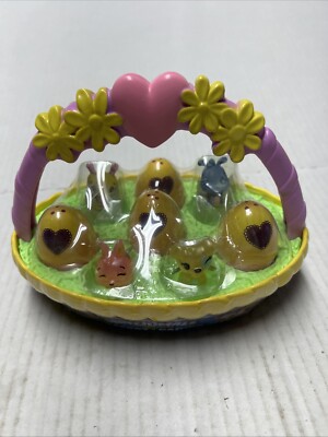 Hatchimals CollEGGtibles Basket with 6 Hatchimals NEW Lamb Chick Easter