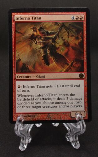 Magic the Gathering - Inferno Titan - Duels of the Planeswalkers - NM - Foil - Picture 1 of 2