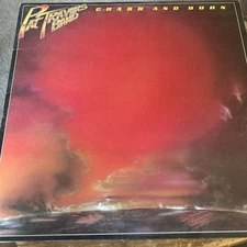 Pat Travers Band 1980 Vinyl LP Crash and Burn PD-1-6262