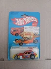 Vintage Hot Wheels 1979, Greased Gremlin Red, #2502, on card