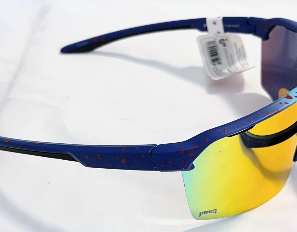 🎄 Paquete de 2 gafas de sol 2025 PUGS USA Americana AM2 azul rojo envoltura - ¡Idea de regalo! 🎁 Foto 4 de 4