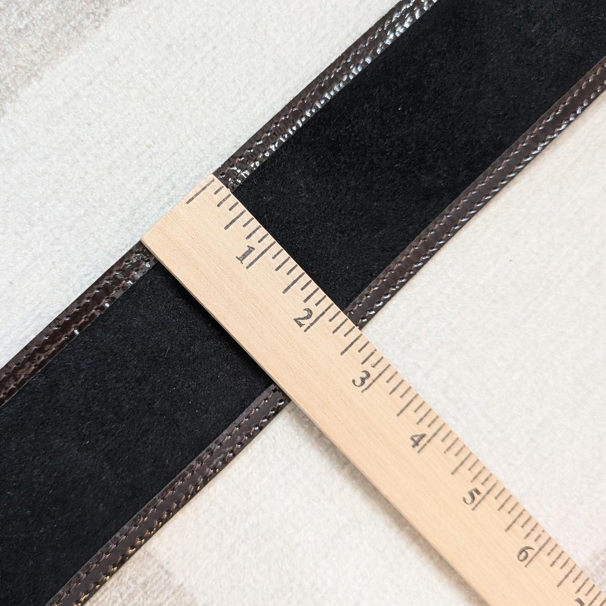 Banana Republic wide suede & patent leather belt Suede Belts | Banana Republic Factory main image 3